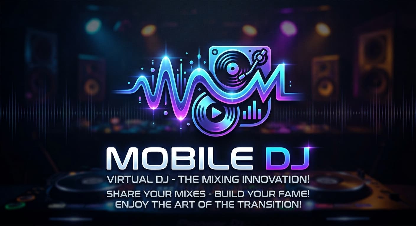 MobileDJ — Virtual DJ, the mixing innovation. Share your mixes, build your fame, enjoy the art of the transition.